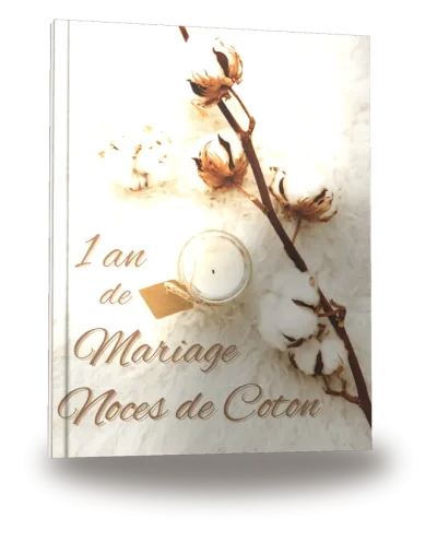 Portada del libro «1 an de Mariage — Noces de Coton»