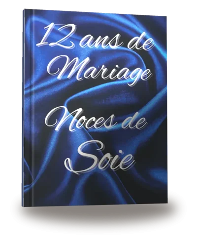 Portada del libro «12 ans de Mariage — Noces de Soie»