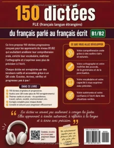 Aperçu intérieur de « 150 dictées FLE du français parlé au français écrit B1 / B2 » — page 3
