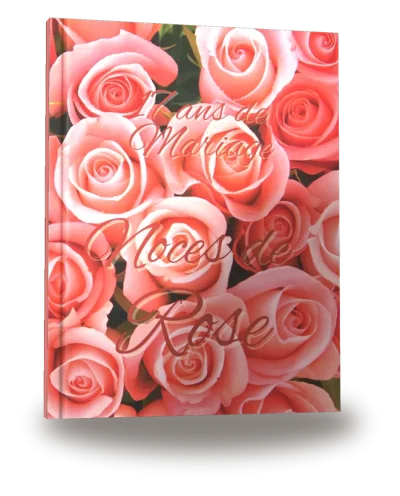 Couverture du livre « 17 ans de Mariage — Noces de Rose »