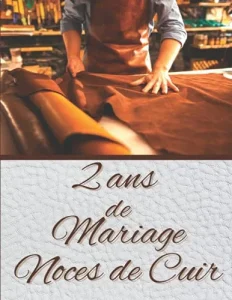 Vista previa del libro «2 ans de Mariage — Noces de Cuir»