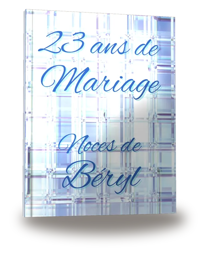 23 ans de Mariage — Noces de Béryl