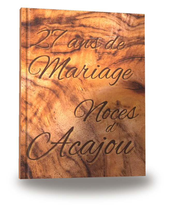 27 ans de Mariage — Noces d’Acajou