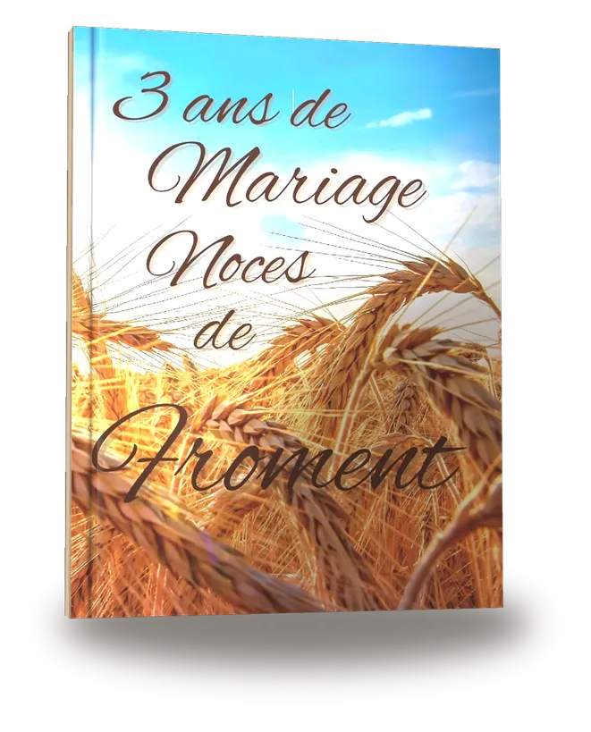 3 ans de Mariage — Noces de Froment