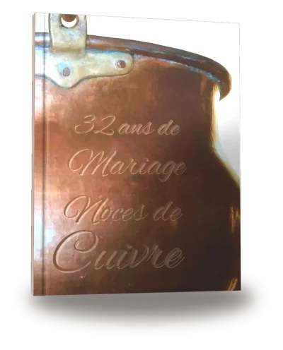 Portada del libro «32 ans de Mariage — Noces de Cuivre»
