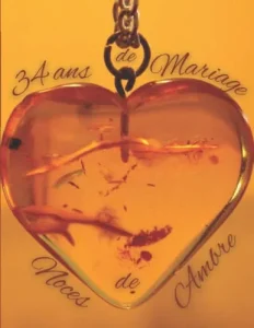 Aperçu du livre « 34 ans de Mariage — Noces d’Ambre »