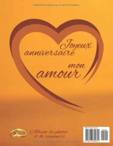 Aperçu du livre « 34 ans de Mariage — Noces d’Ambre »