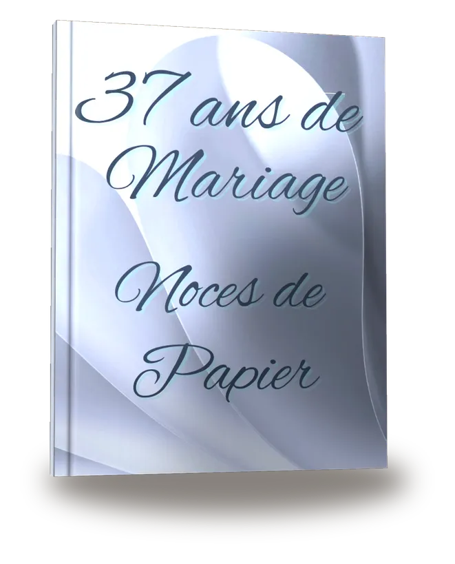 37 ans de Mariage — Noces de Papier