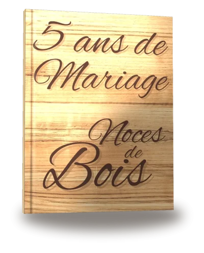Portada del libro «5 ans de Mariage — Noces de Bois»