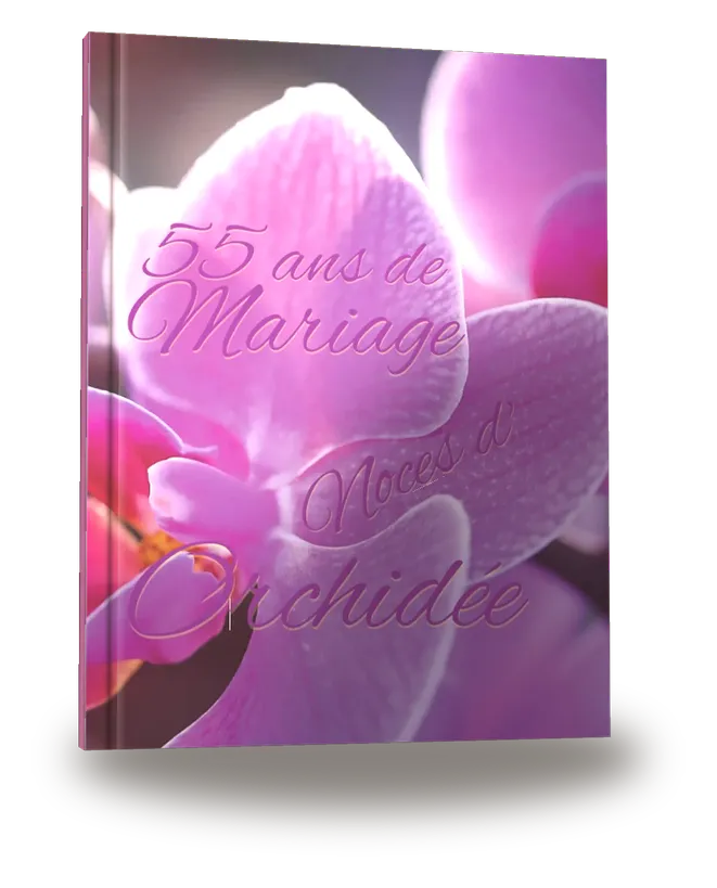 55 ans de Mariage — Noces d’Orchidée
