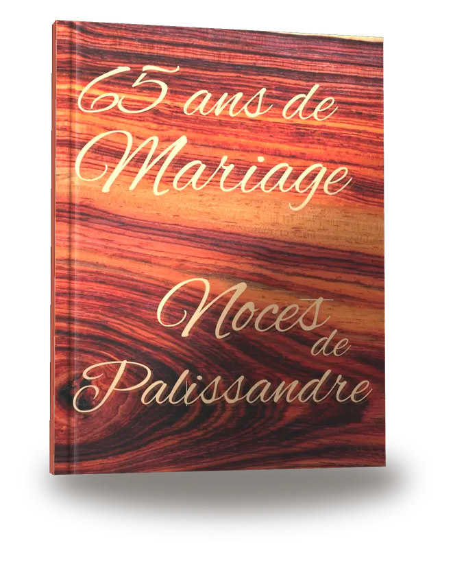 65 ans de Mariage — Noces de Palissandre