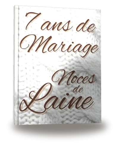 Portada del libro «7 ans de Mariage — Noces de Laine»
