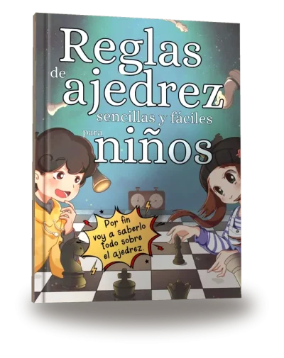 Portada del libro «Ajedrez reglas simples y fáciles para los niños»