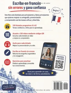 Aperçu intérieur de « Aprende francés con 150 dictados A1-A2 — Ortografía, pronunciación y ejercicios con audio » — page 3