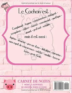 Aperçu du livre « Carnet de notes — Astrologie chinoise 1923, année du Cochon »