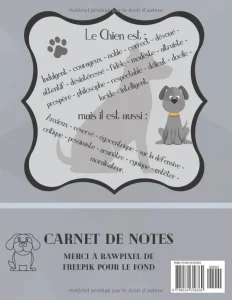 Vista previa del libro «Carnet de notes — Astrologie chinoise 1934, année du Chien»