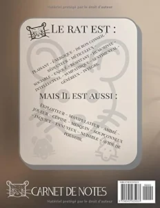 Vista previa del libro «Carnet de notes — Astrologie chinoise 1948, année du Rat»