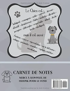 Vista previa del libro «Carnet de notes — Astrologie chinoise 1958, année du Chien»