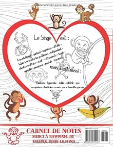 Vista previa del libro «Carnet de notes — Astrologie chinoise 1968, année du Singe»