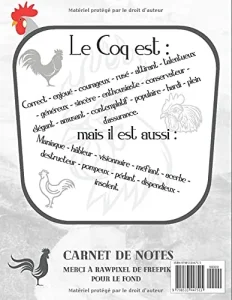 Vista previa del libro «Carnet de notes — Astrologie chinoise 1993, année du Coq»
