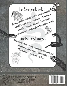 Vista previa del libro «Carnet de notes — Astrologie chinoise 2001, année du Serpent»