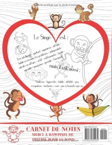 Vista previa del libro «Carnet de notes — Astrologie chinoise 2004, année du Singe»