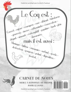 Vista previa del libro «Carnet de notes — Astrologie chinoise 2041, année du Coq»