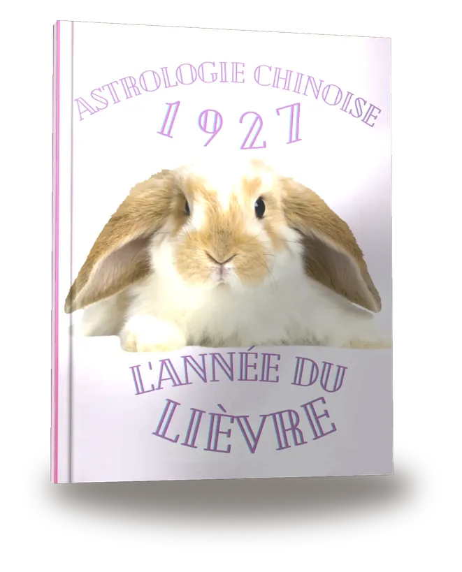 Carnet de notes — Astrologie chinoise 1927, année du Lièvre