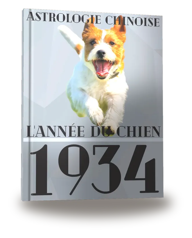 Carnet de notes — Astrologie chinoise 1934, année du Chien