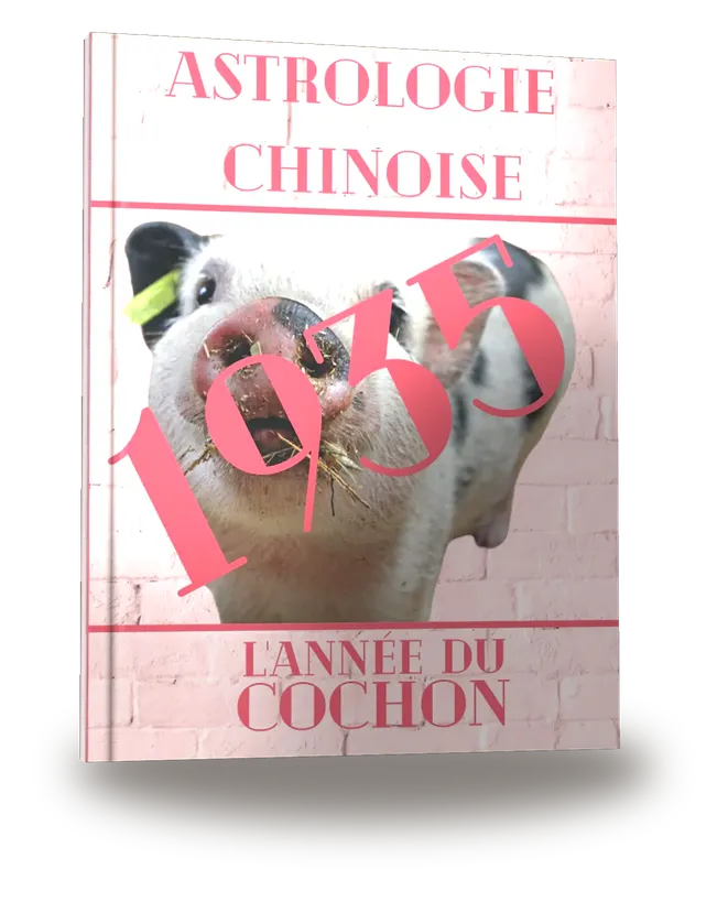 Carnet de notes — Astrologie chinoise 1935, année du Cochon