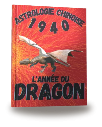 Portada del libro «Carnet de notes — Astrologie chinoise 1940, année du Dragon»