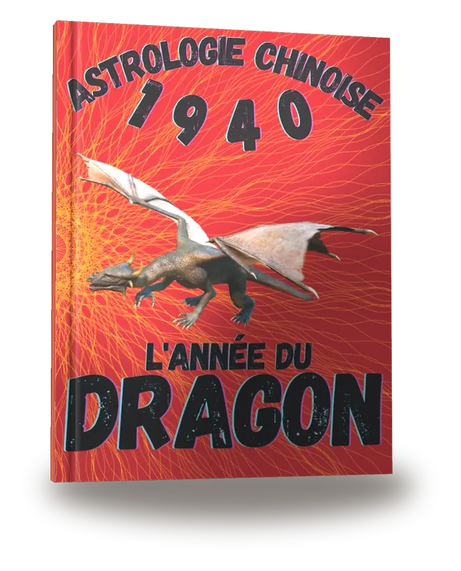 Carnet de notes — Astrologie chinoise 1940, année du Dragon