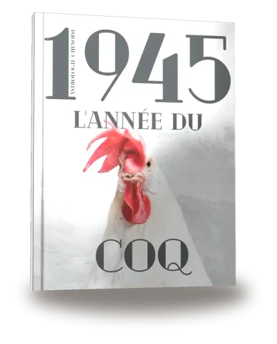 Couverture du livre « Carnet de notes — Astrologie chinoise 1945, année du Coq »