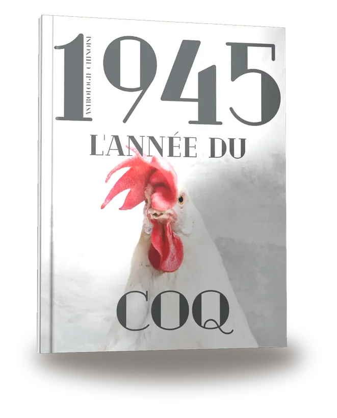 Carnet de notes — Astrologie chinoise 1945, année du Coq