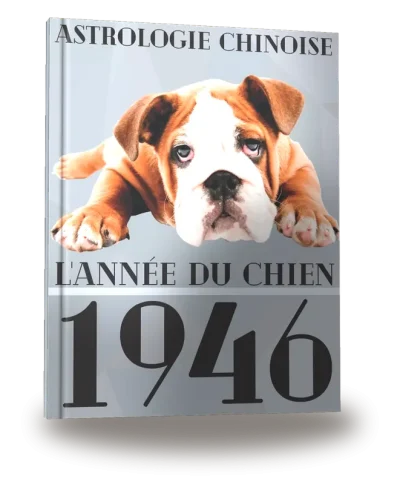 Portada del libro «Carnet de notes — Astrologie chinoise 1946, année du Chien»