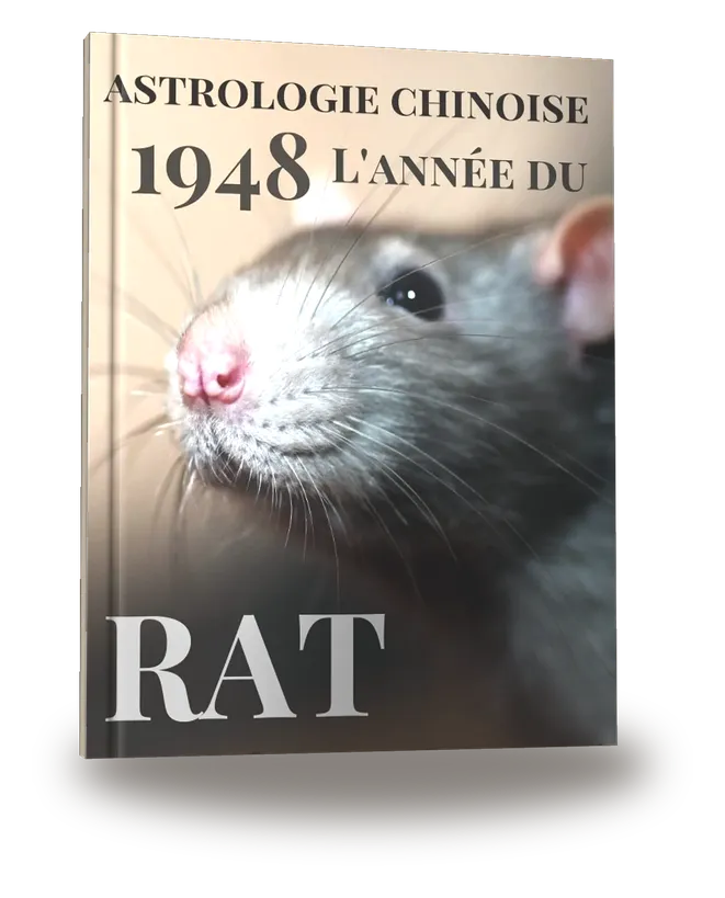 Carnet de notes — Astrologie chinoise 1948, année du Rat