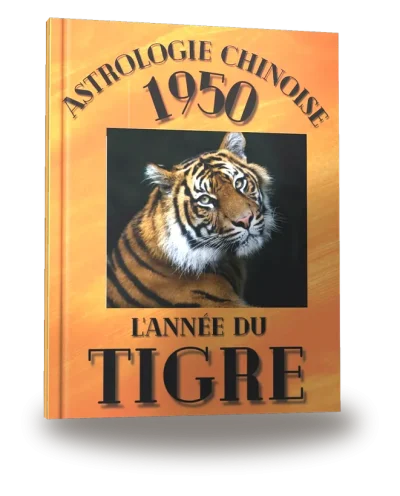 Couverture du livre « Carnet de notes — Astrologie chinoise 1950, année du Tigre »