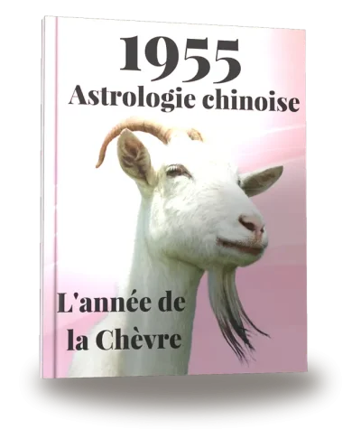 Portada del libro «Carnet de notes — Astrologie chinoise 1955, année de la Chèvre»