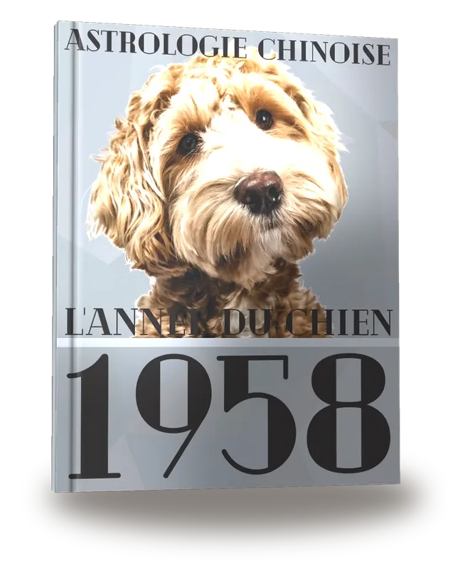 Carnet de notes — Astrologie chinoise 1958, année du Chien