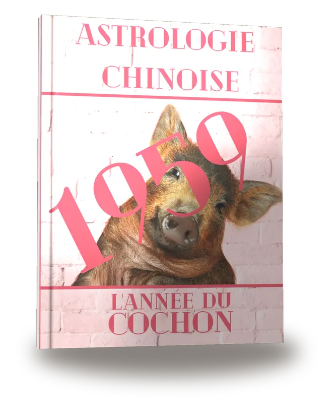 Carnet de notes — Astrologie chinoise 1959, année du Cochon