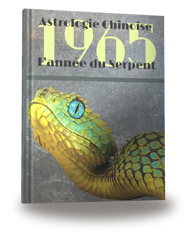 Carnet de notes — Astrologie chinoise 1965, année du Serpent