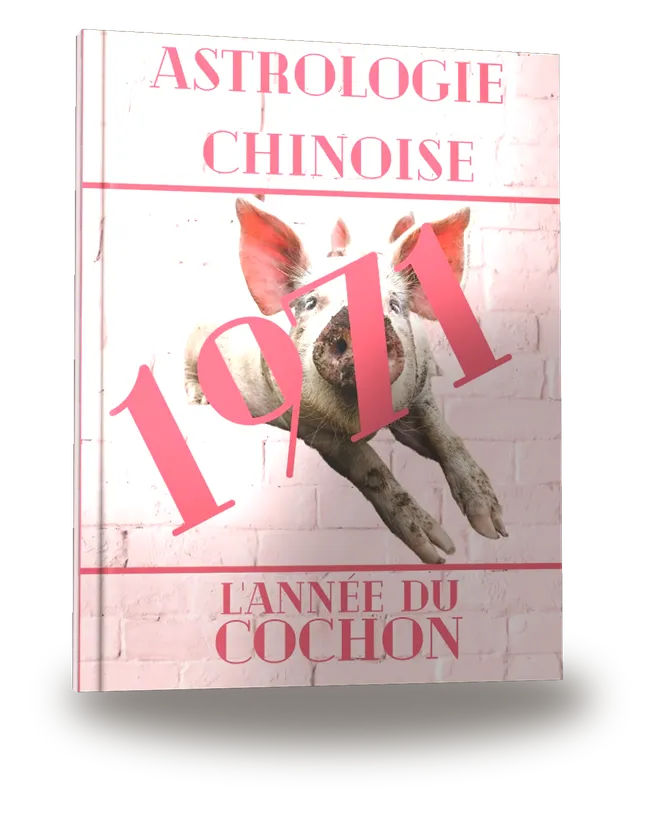 Carnet de notes — Astrologie chinoise 1971, année du Cochon