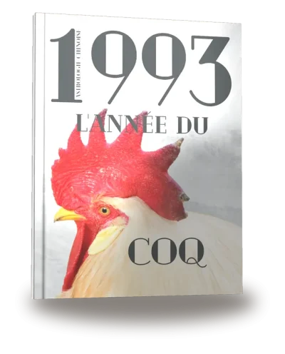 Couverture du livre « Carnet de notes — Astrologie chinoise 1993, année du Coq »