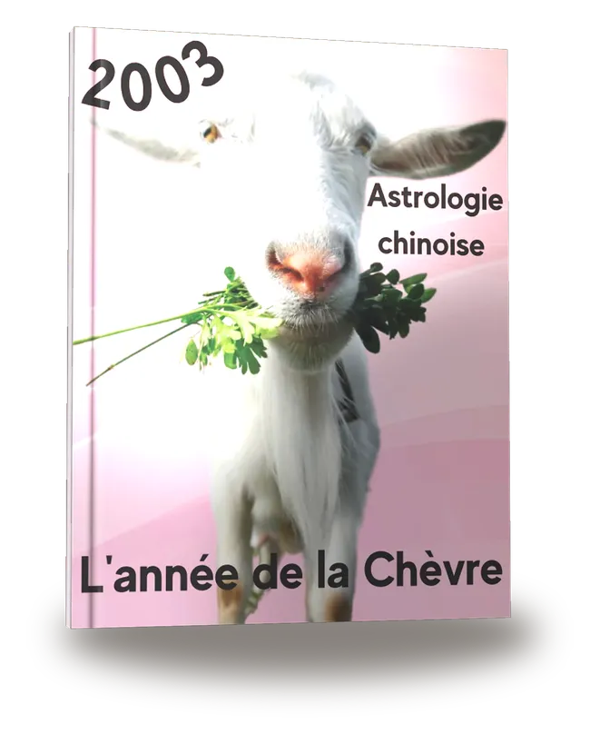 Carnet de notes — Astrologie chinoise 2003, année de la Chèvre