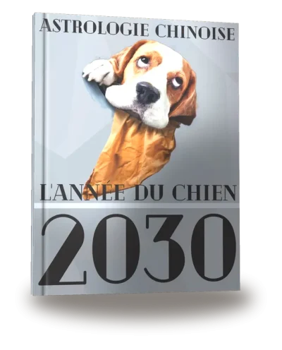 Portada del libro «Carnet de notes — Astrologie chinoise 2030, année du Chien»