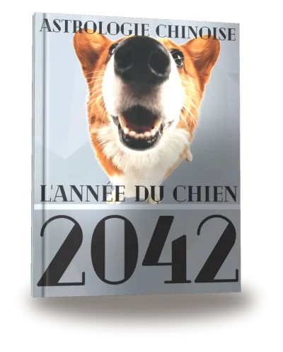 Portada del libro «Carnet de notes — Astrologie chinoise 2042, année du Chien»