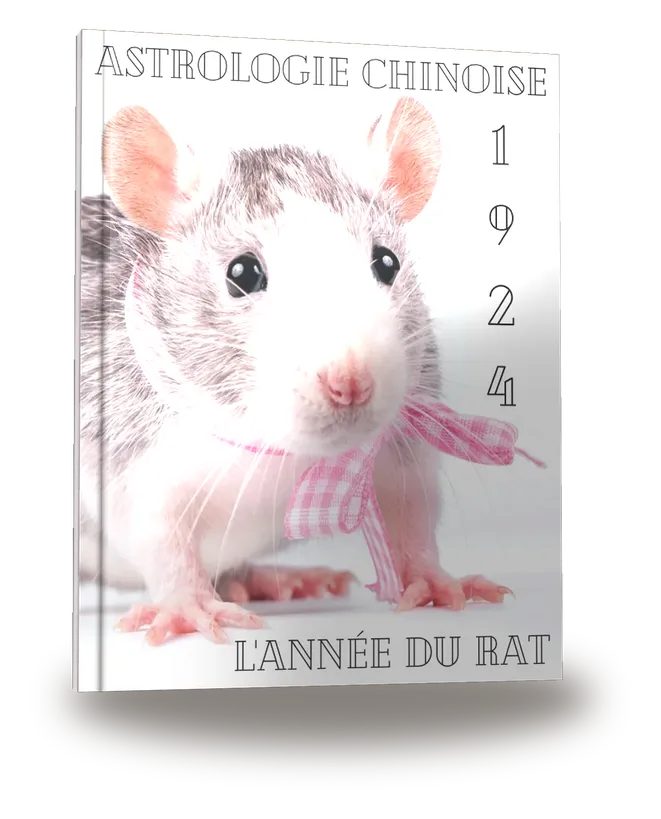 Carnet de notes — Astrologie chinoise 1924, année du Rat