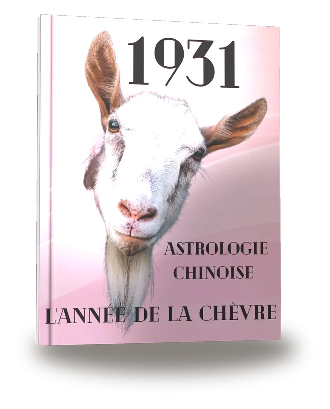 Portada del libro «Carnet de notes — Astrologie chinoise 1931, année de la Chèvre»