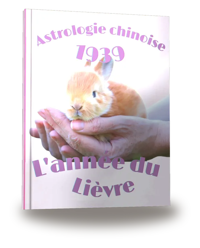 Carnet de notes — Astrologie chinoise 1939, année du Lièvre