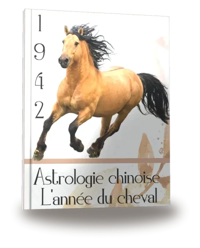 Portada del libro «Carnet de notes — Astrologie chinoise 1942, année du Cheval»